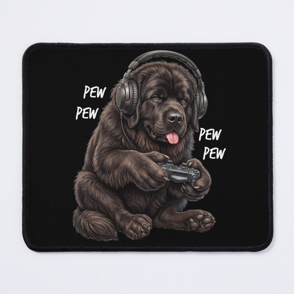 Item preview, Gaming Newfoundland Gamer Videogaming Dog Lover designed and sold by TerryConnells.