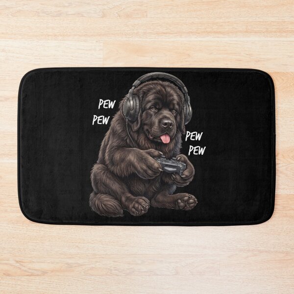 Item preview, Gaming Newfoundland Gamer Videogaming Dog Lover designed and sold by TerryConnells.