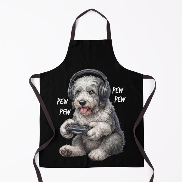 Item preview, Gaming Old English Sheepdog Gamer Videogaming Dog Lover designed and sold by TerryConnells.