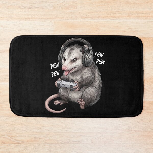 Item preview, Gaming Opossum Gamer Videogaming Animal Lover designed and sold by TerryConnells.
