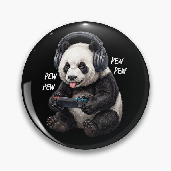 Item preview, Gaming Panda Gamer Videogaming Animal Lover designed and sold by TerryConnells.