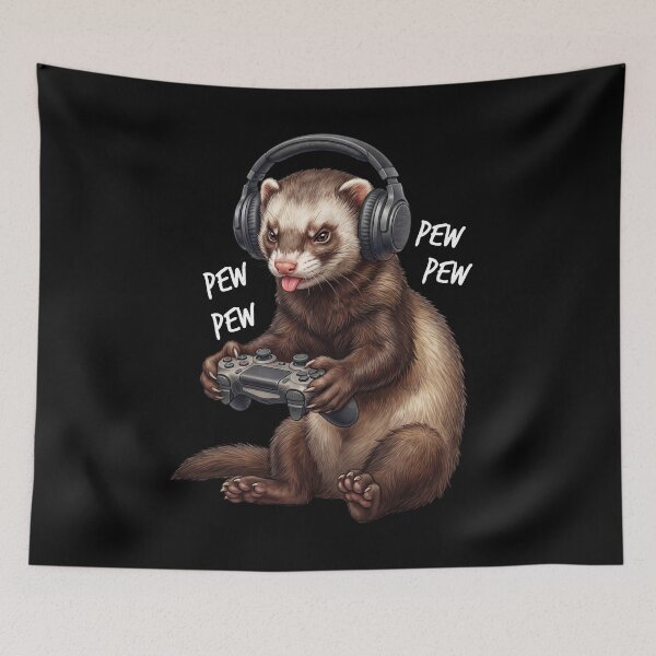 Item preview, Gaming Otter Gamer Videogaming Animal Lover designed and sold by TerryConnells.