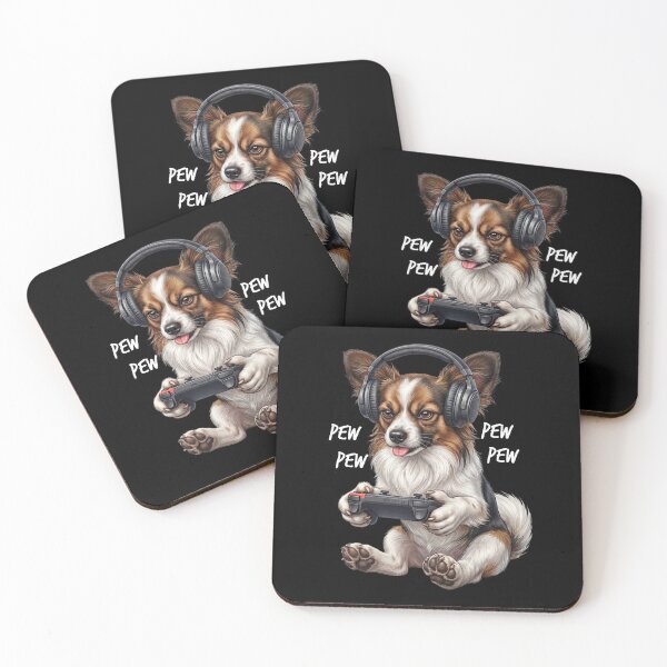 Item preview, Gaming Papillon Gamer Videogaming Dog Lover designed and sold by TerryConnells.