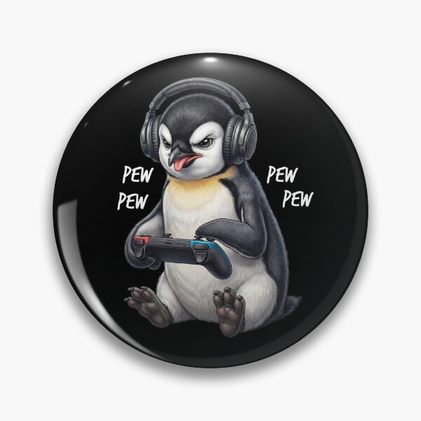 Item preview, Gaming Penguin Gamer Videogaming Animal Lover designed and sold by TerryConnells.