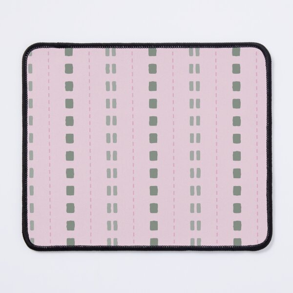 Item preview, Blush and Sage - Imperfect Stripes - Soft Hand Drawn Blender designed and sold by Elodie-Motifs.