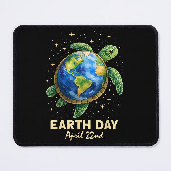 Item preview, Earth Day 2026 Sea Turtle Art Save The Earth Restore Earth designed and sold by ZalcArtStore.