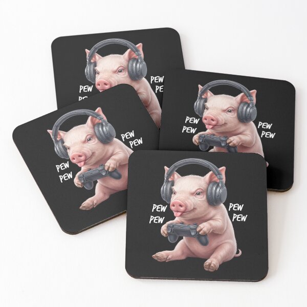 Item preview, Gaming Pig Gamer Videogaming Animal Lover designed and sold by TerryConnells.