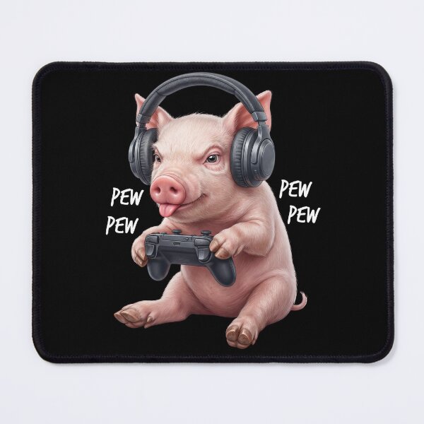 Item preview, Gaming Pig Gamer Videogaming Animal Lover designed and sold by TerryConnells.