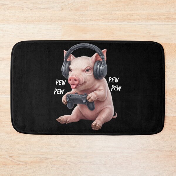 Item preview, Gaming Pig Gamer Videogaming Animal Lover designed and sold by TerryConnells.