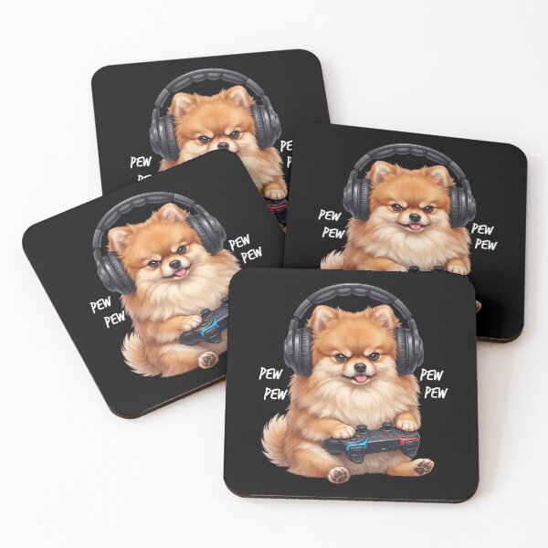 Item preview, Gaming Pomeranian Gamer Videogaming Dog Lover designed and sold by TerryConnells.