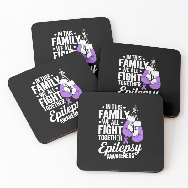 Item preview, In this family we all fights together, epilepsy awareness designed and sold by EllenJast.
