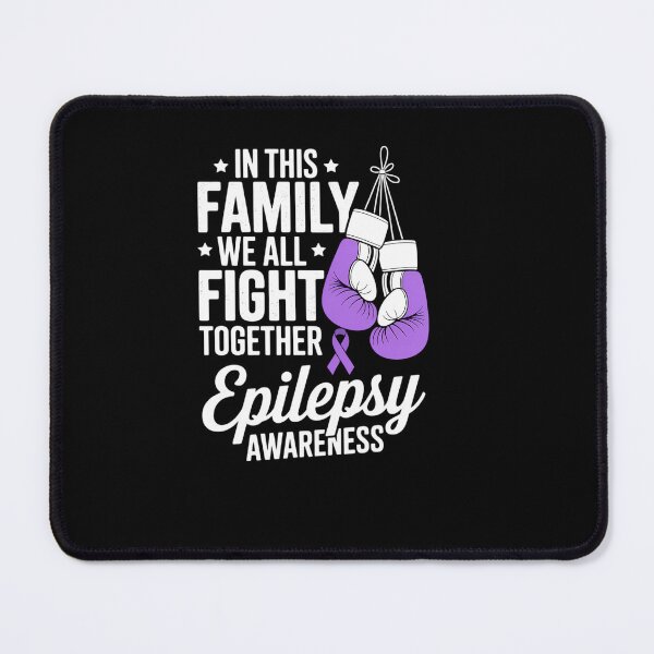 Item preview, In this family we all fights together, epilepsy awareness designed and sold by EllenJast.