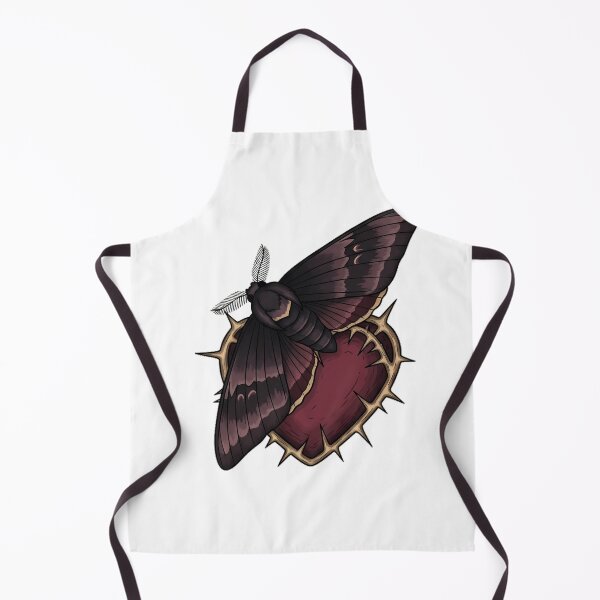 Item preview, Thorned Heart Moth designed and sold by IllumeInk.