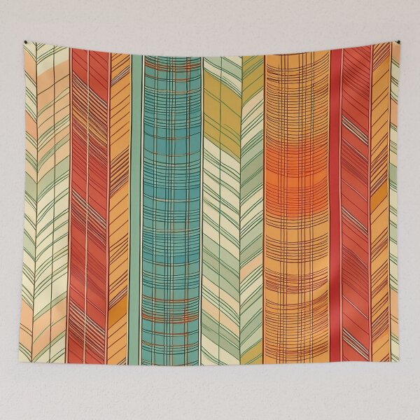 Item preview, Vintage geometrical patterns in 1950's style designed and sold by Photopat.
