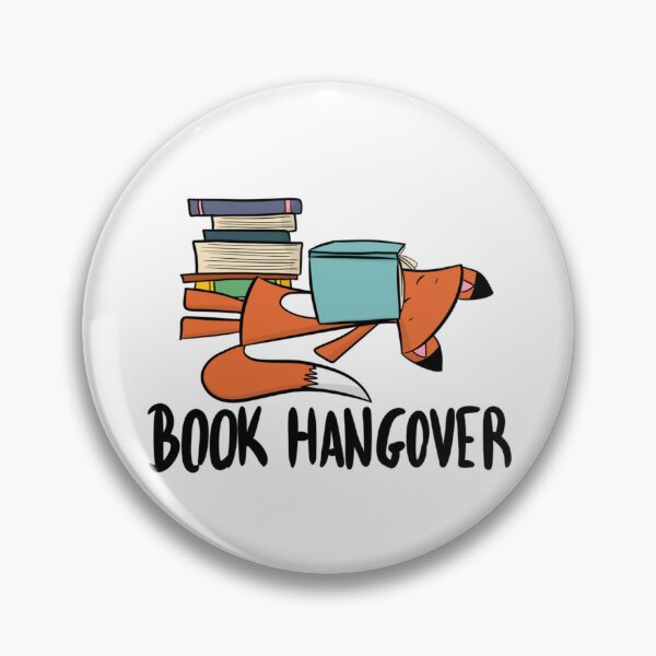 Item preview, Funny Book Hangover Fox Bookworm Introvert Design designed and sold by DesignFreakArt.