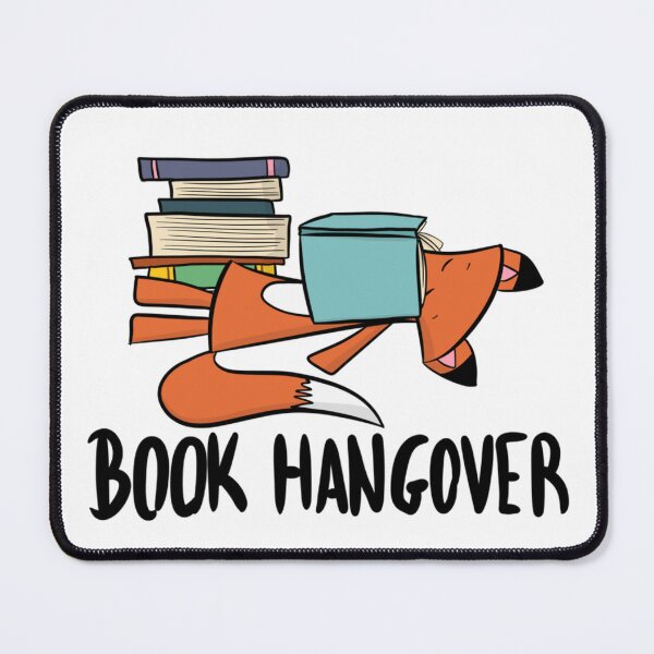 Item preview, Funny Book Hangover Fox Bookworm Introvert Design designed and sold by DesignFreakArt.
