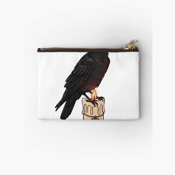 Aperçu de l'œuvre Relique du Corbeau éclairée à la bougie créée et vendue par IllumeInk.