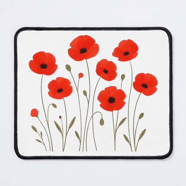 Artikelvorschau, Kleine rote Mohnblumen entworfen und verkauft von uunaa.