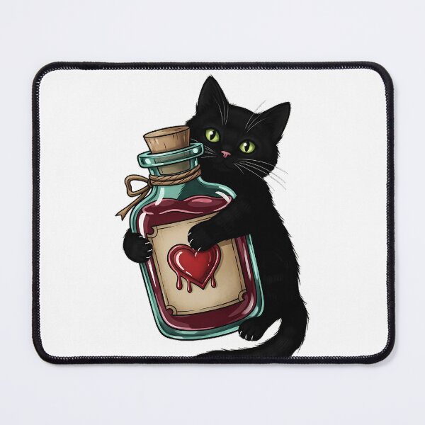 Item preview, Apothecary Love Cat designed and sold by IllumeInk.