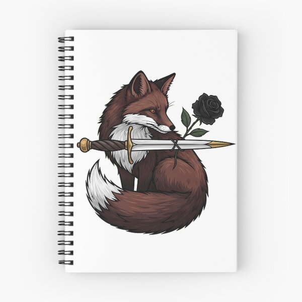 Item preview, Dagger Rose Fox designed and sold by IllumeInk.