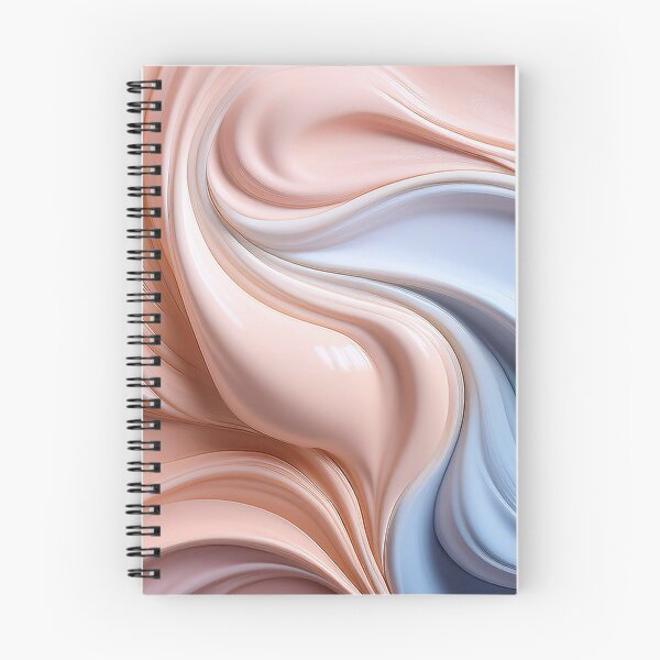Item preview, Abstract pastel creamy waves designed and sold by AnnaHolyph.