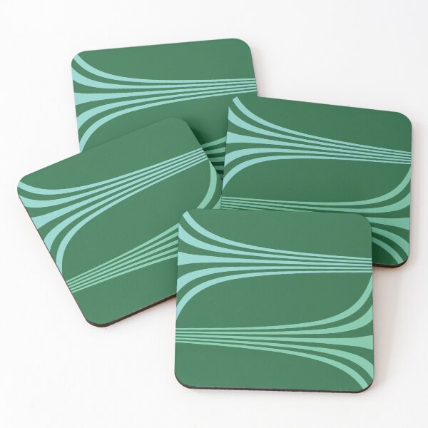 Item preview, Green Aerodynamic abstract design designed and sold by analogue_rock.