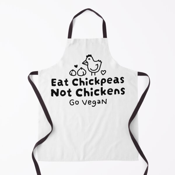 Item preview, Eat Chickpeas Not Chickens - Go Vegan designed and sold by Plant Cult.