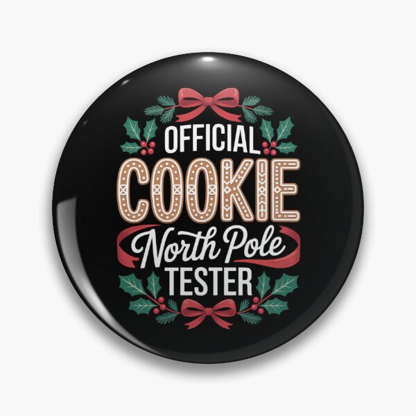 Item preview, Official North Pole Cookie Tester Christmas Day Xmas designed and sold by EllenJast.