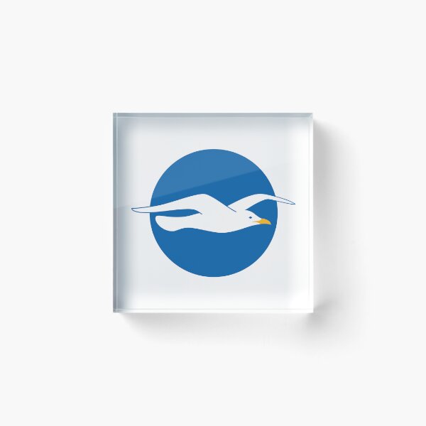 Item preview, Seagull Emblem in Blue Circle designed and sold by benjamnherbrt.