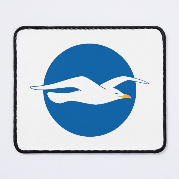 Item preview, Seagull Emblem in Blue Circle designed and sold by benjamnherbrt.