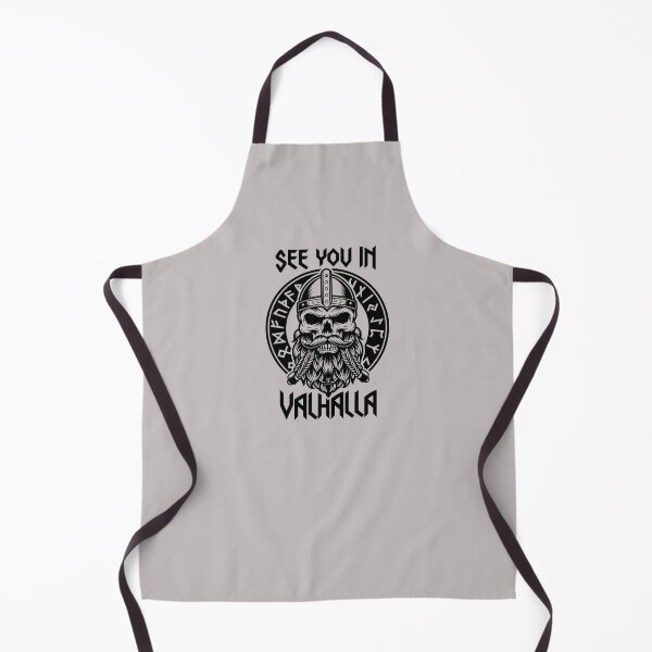 Item preview, See You in Valhalla – Viking Norse Mythology Warrior Quote designed and sold by Golden Blaze Studio.