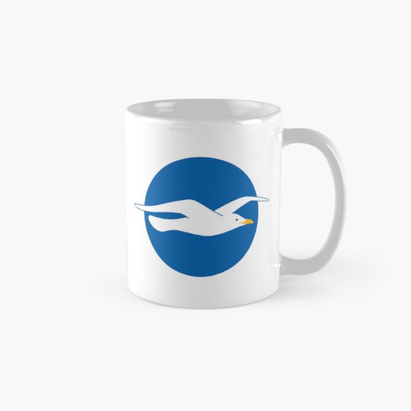 Item preview, Seagull Emblem in Blue Circle designed and sold by benjamnherbrt.