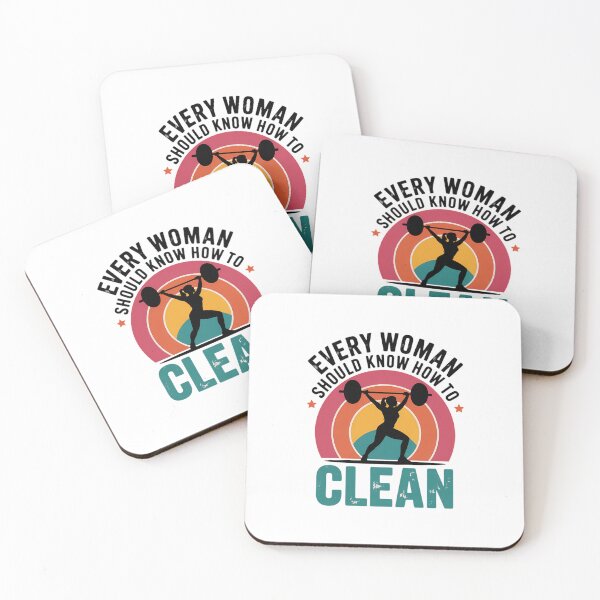 Item preview, Every Woman should know How to clean Weight Lifting designed and sold by EllenJast.