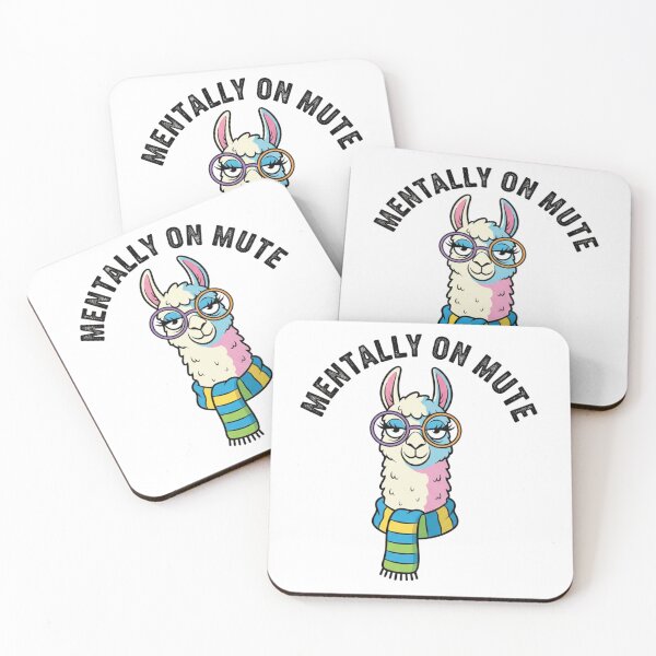 Item preview, Funny Llama Introvert Meme Sticker designed and sold by Gentlestate.