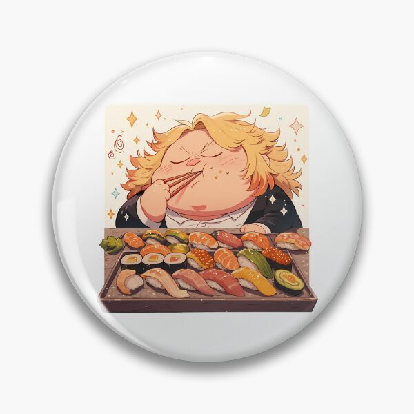 Item preview, Byakuya Togami Danganronpa Chibi Sushi Feast Mode designed and sold by Spraykart.