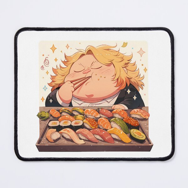 Item preview, Byakuya Togami Danganronpa Chibi Sushi Feast Mode designed and sold by Spraykart.