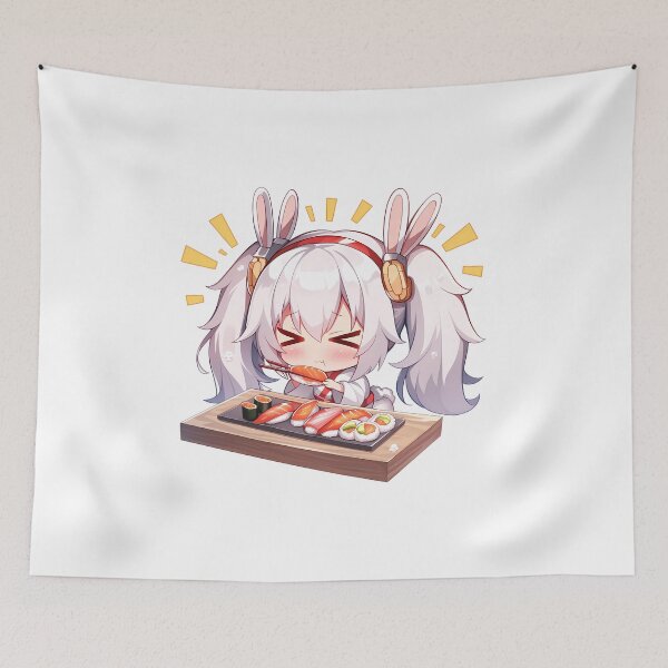 Item preview, Laffey Azur Lane Sleepy Chibi Sushi Bite designed and sold by Spraykart.