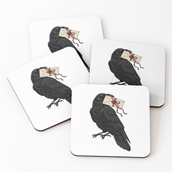Item preview, Raven Love Letter designed and sold by IllumeInk.