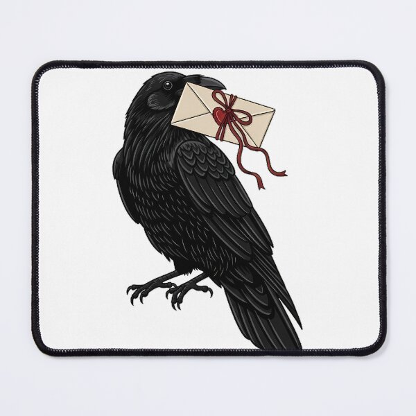 Item preview, Raven Love Letter designed and sold by IllumeInk.