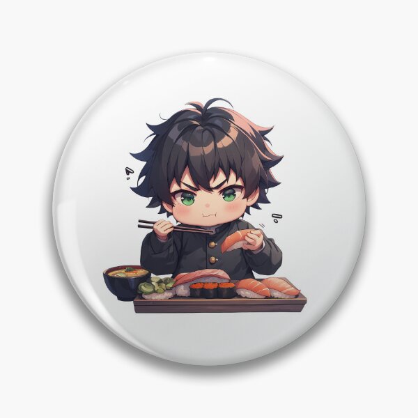 Item preview, Hyakuya Yuuichirou Seraph Of The End Chibi Sushi Focus designed and sold by Spraykart.