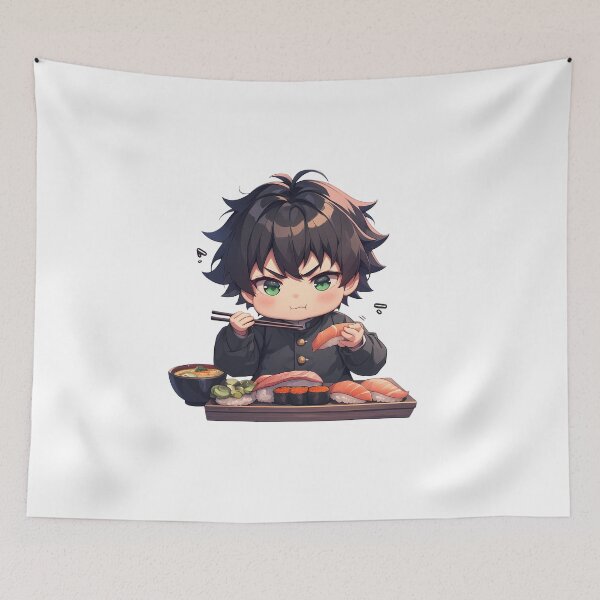 Item preview, Hyakuya Yuuichirou Seraph Of The End Chibi Sushi Focus designed and sold by Spraykart.