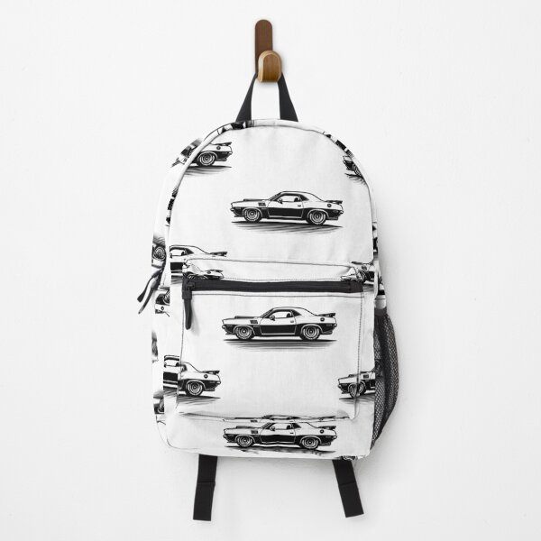 Item preview, black and white US muscle car designed and sold by Aspretto.