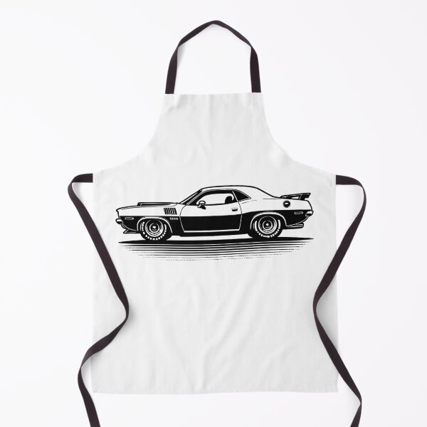 Item preview, black and white US muscle car designed and sold by Aspretto.