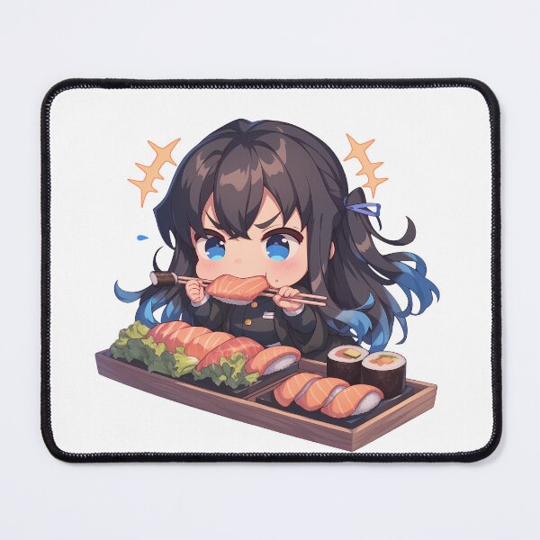 Item preview, Yukino Yukinoshita Oregairu Chibi Sushi Cool Pout designed and sold by Spraykart.