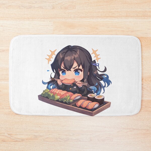 Item preview, Yukino Yukinoshita Oregairu Chibi Sushi Cool Pout designed and sold by Spraykart.