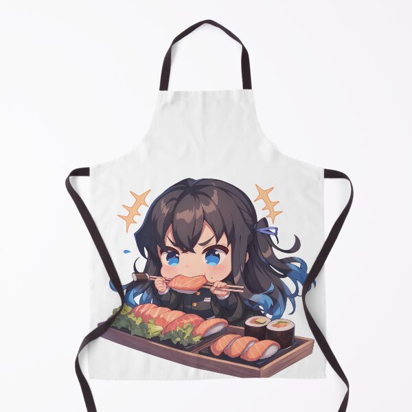 Item preview, Yukino Yukinoshita Oregairu Chibi Sushi Cool Pout designed and sold by Spraykart.