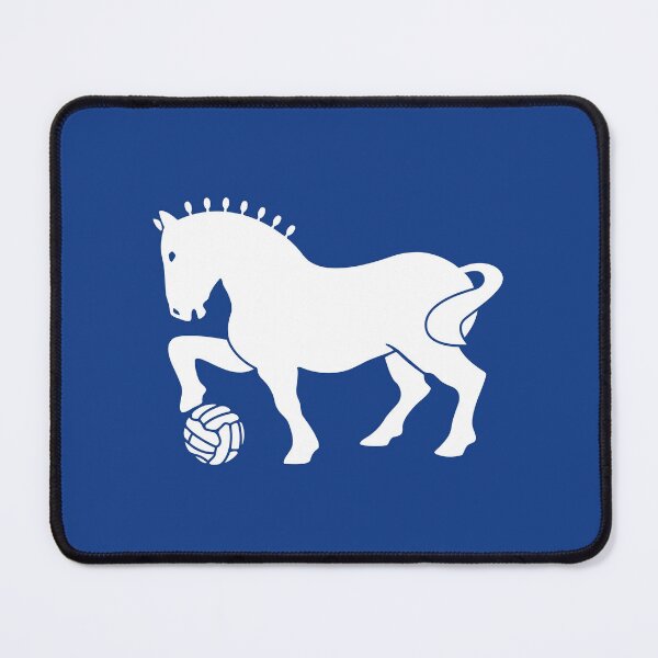 Item preview, White Horse with Football Crest designed and sold by benjamnherbrt.
