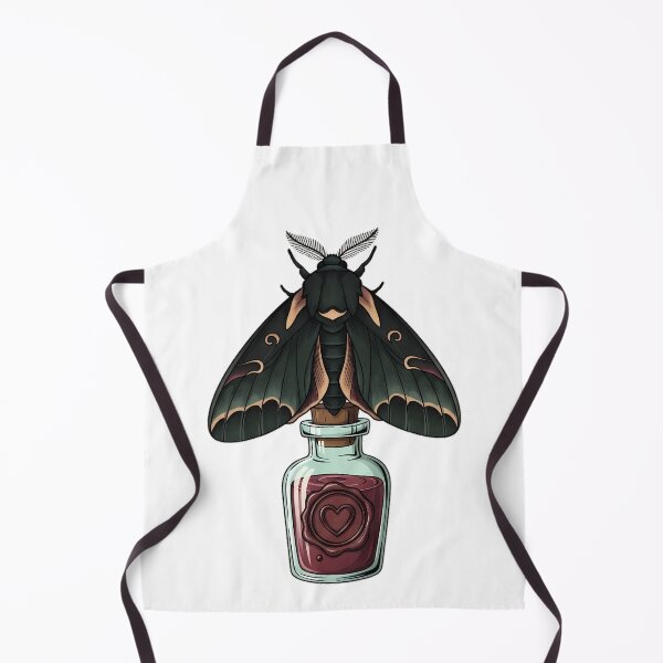 Item preview, Apothecary Moth Bottle designed and sold by IllumeInk.