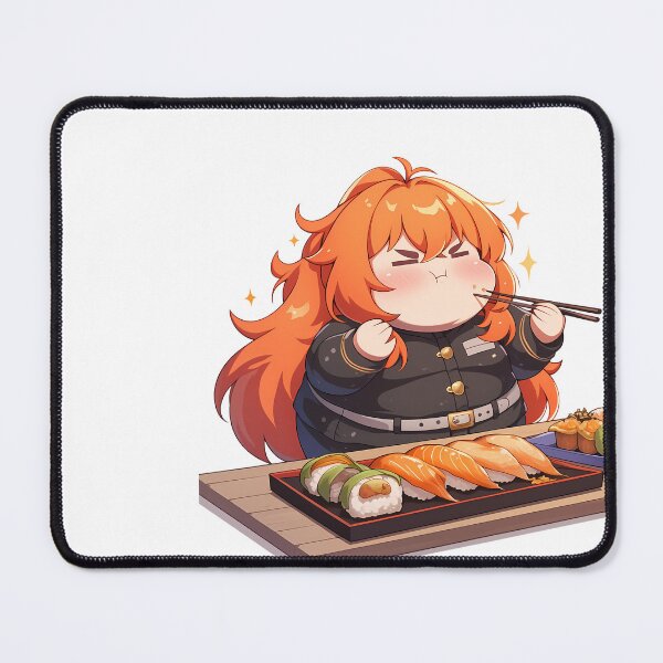 Item preview, Diluc Genshin Impact Chibi Sushi No Nonsense Feast designed and sold by Spraykart.