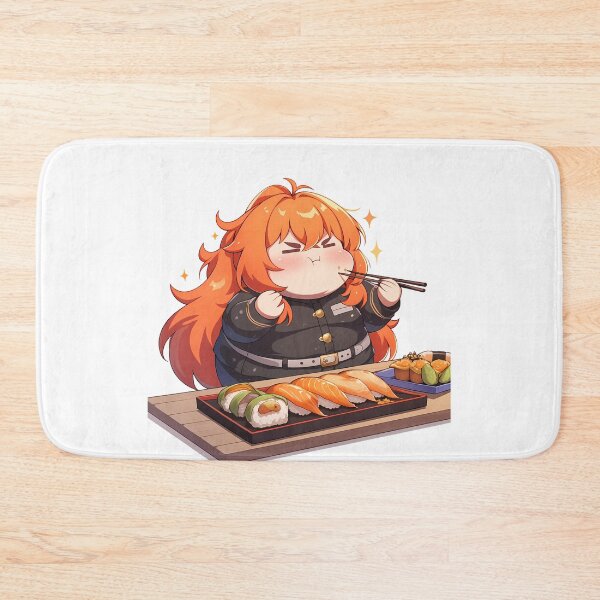 Item preview, Diluc Genshin Impact Chibi Sushi No Nonsense Feast designed and sold by Spraykart.